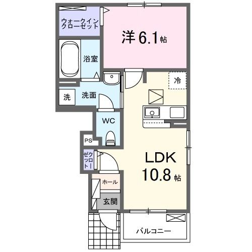 近鉄名古屋線 久居駅 徒歩62分 2階建 築3年の間取り写真