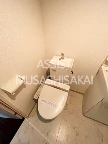 ＪＲ中央線 武蔵小金井駅 徒歩12分 4階建 築18年のトイレ写真