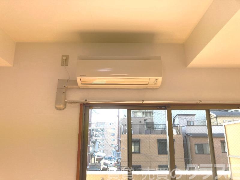 その他設備　エアコンは欠かせません♪