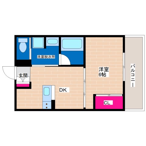 阪東ハイツの間取り写真