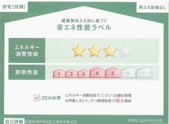 省エネ性能ラベル　イメージ画像