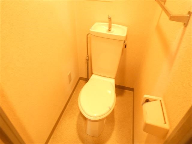ＪＲ常磐線 綾瀬駅 徒歩10分 7階建 築34年のトイレ写真