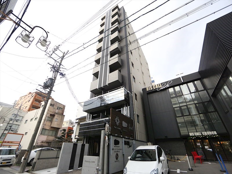建物外観　外観　オートロック　宅配ＢＯＸ　防犯カメラ　デザイナーズ