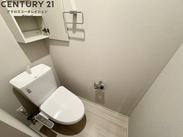 トイレ　ゆったり落ち着けるトイレです