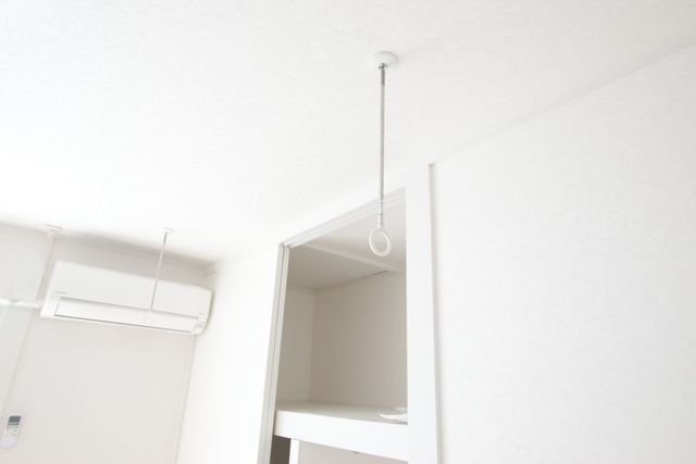 その他設備　室内物干し