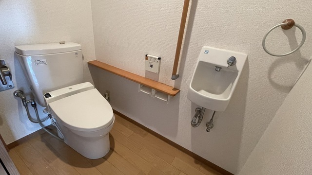 トイレ　写真は違う号室です。