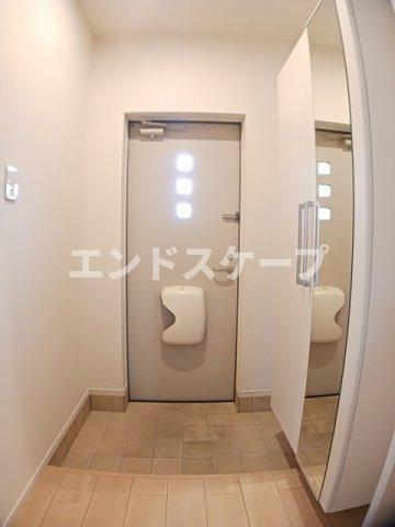 東武伊勢崎線 剛志駅 徒歩54分 2階建 築10年の玄関写真