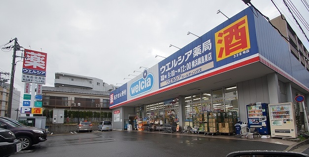 ドラックストア　ウエルシア横浜綱島東店（ドラッグストア）まで536m