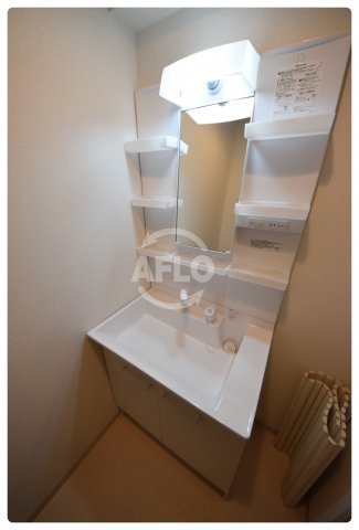 洗面設備　エムプリス上町　洗面化粧台