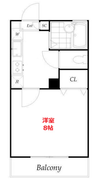 YOUCOURT山王の間取り写真