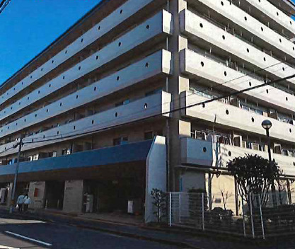 ＪＲ中央線 八王子駅 徒歩12分 7階建 築51年の外観写真