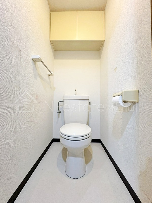 地下鉄空港線 室見駅 徒歩19分 7階建 築31年のトイレ写真