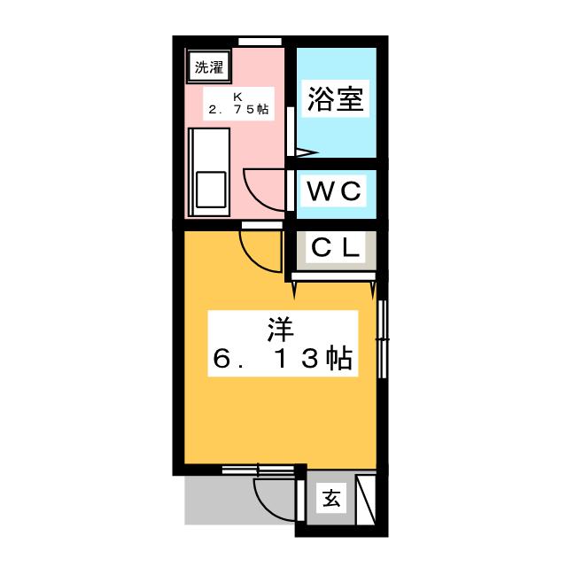 フローラ東小岩の間取り写真