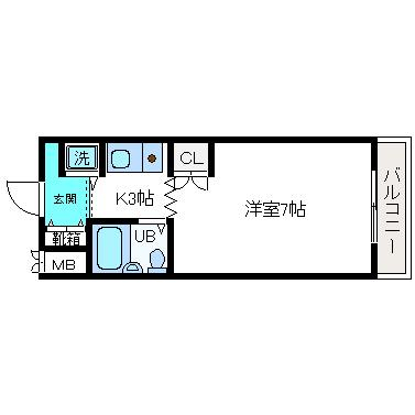 ジョイフル高槻大畑の間取り写真