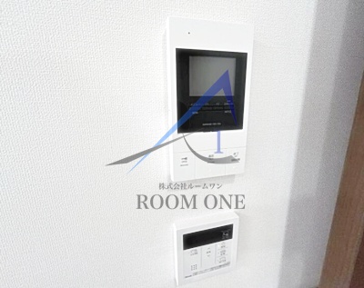 セキュリティ　モニター付きインターホンです。