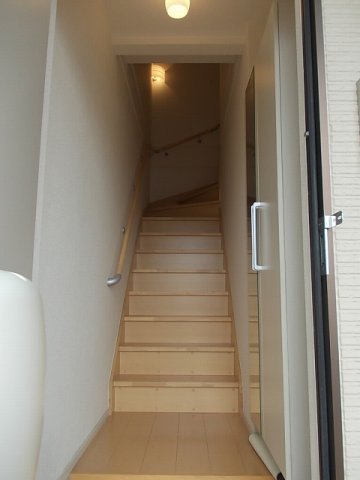 玄関　ゆったりとした玄関です
