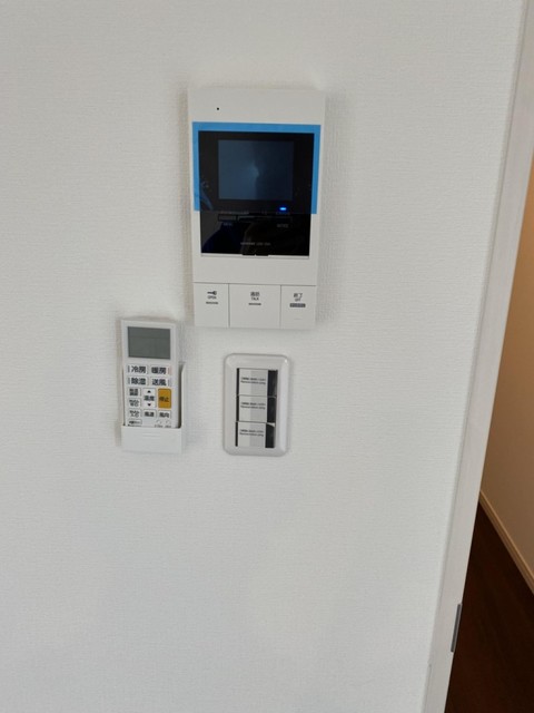 セキュリティ　新築時の写真