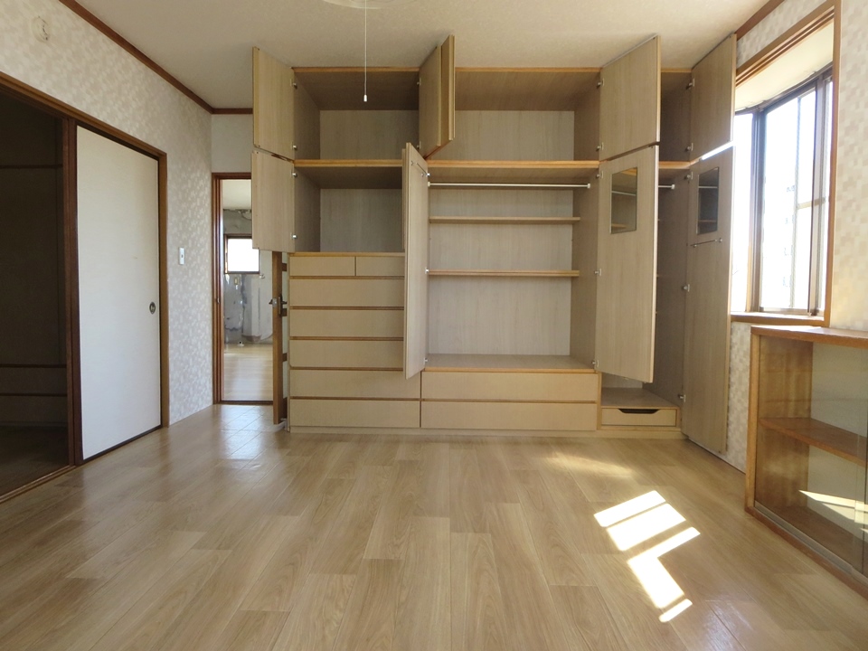 収納　豊富な収納　全居室収納