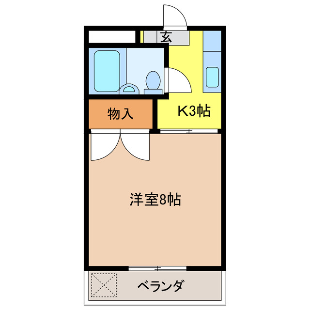 スカイホーク井上の間取り