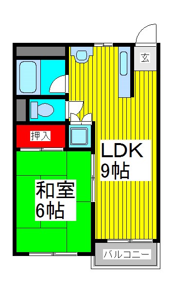 コートハウス芝の間取り