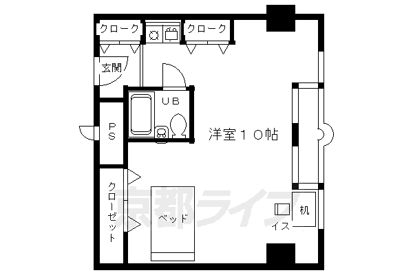 ＷＥＳＴ－１の間取り