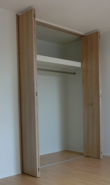 収納　収納の感じは