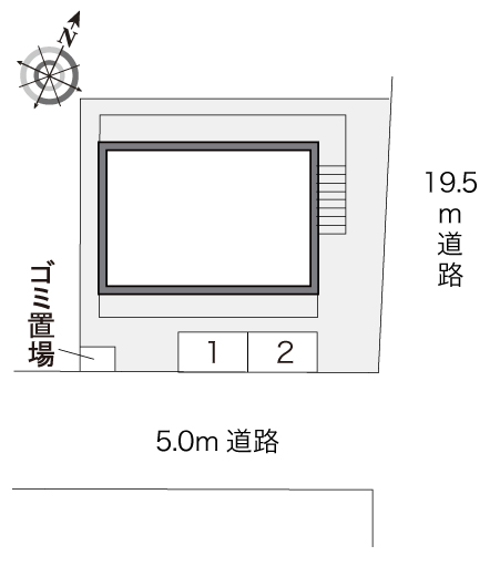 【堺市北区新金岡町のアパートのその他】