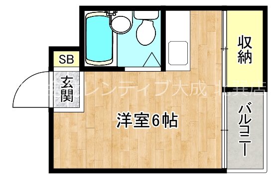 【ラパンジール小路東の間取り】