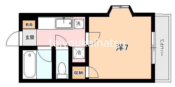 Ｋ1ビルの間取り