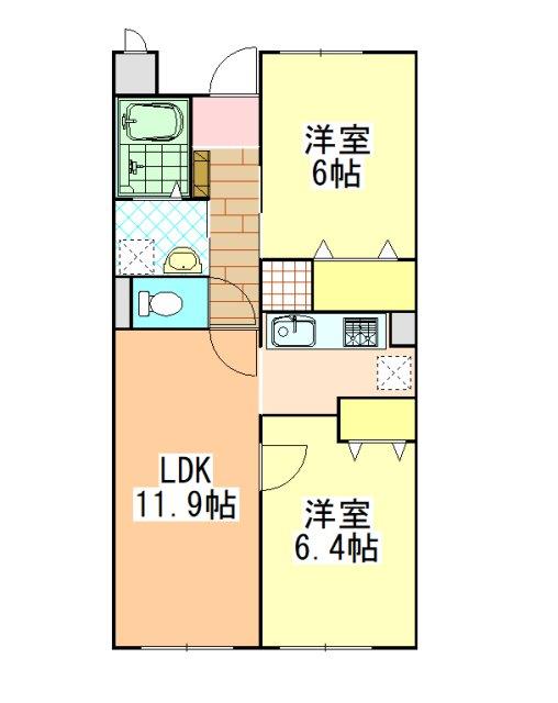 エスポワール春日_間取り_0