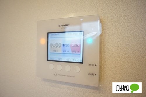 その他設備　太陽光発電モニター