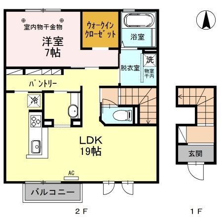 eclat(エクラット)の間取り