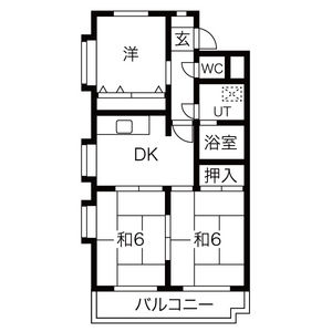 モールセゾン大森の間取り