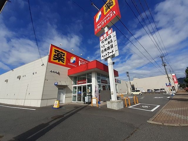 【胎内市住吉町のアパートのドラックストア】