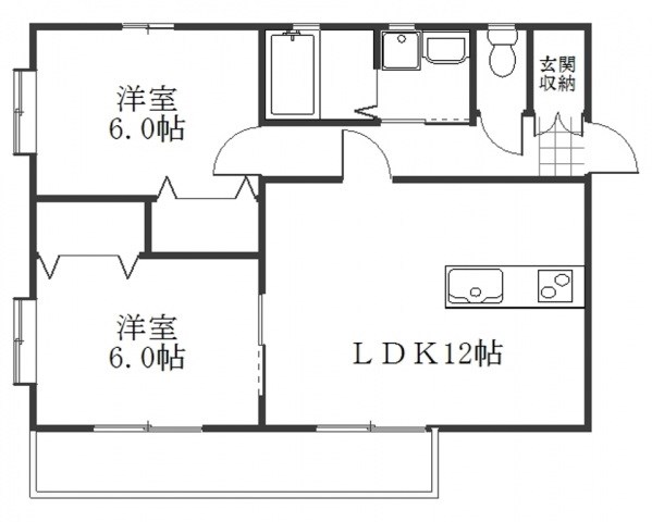 CASA宮島口の間取り