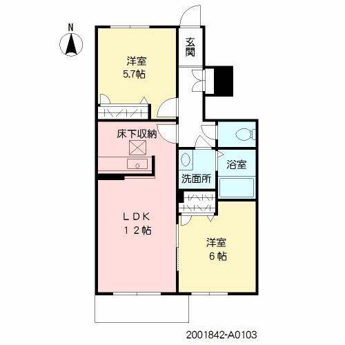 ベニコー（豊前）の間取り