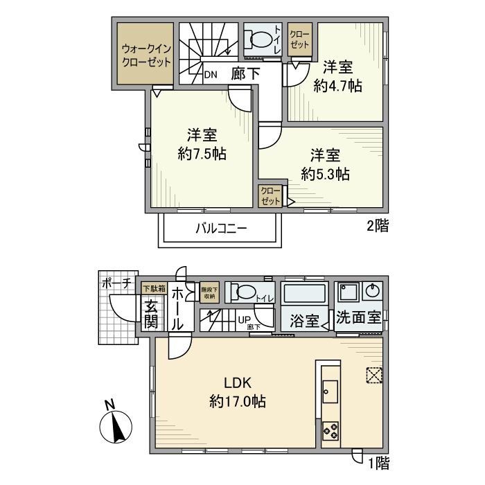 東大和市芋窪のその他の間取り