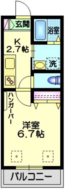 リッシュベルテの間取り