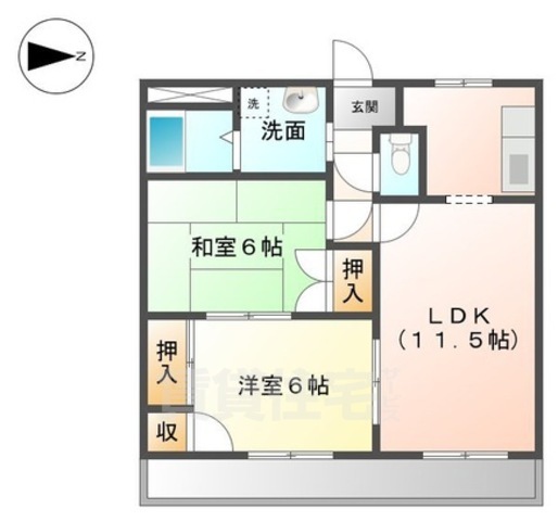 サンシャイン橿原の間取り