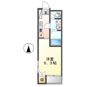 サクセスセブン（SuccessVII)の間取り