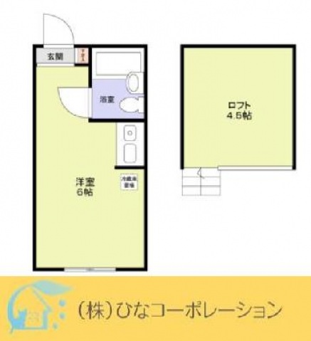 中央区東日本橋のマンションの間取り