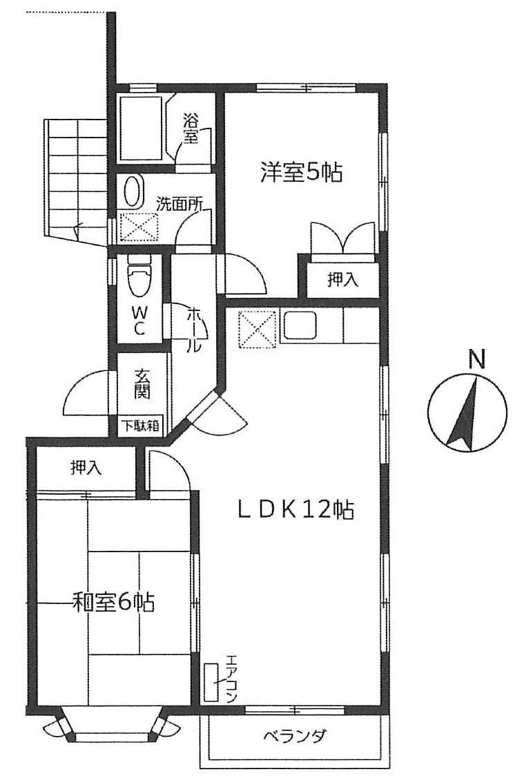 ソレイユの間取り