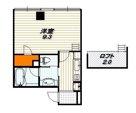 【M&M’s apartmentの間取り】