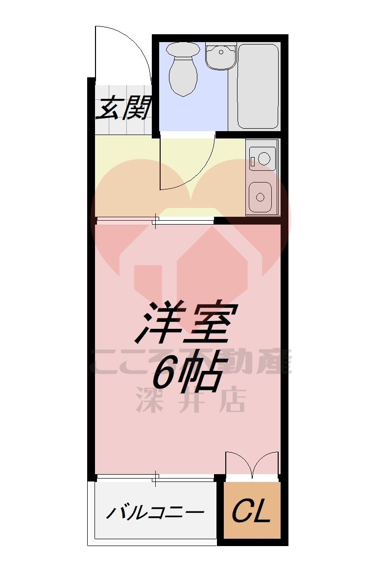 ルーチェ白鷺の間取り