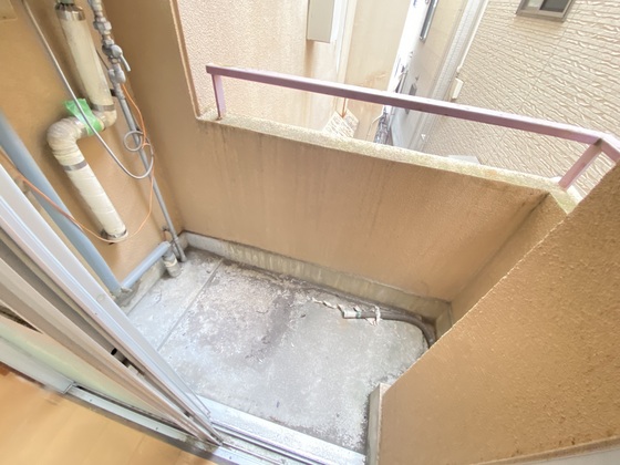 バルコニー　※他号室の写真となります。