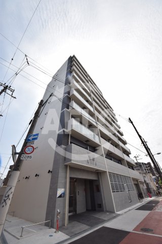 【大阪市阿倍野区阿倍野元町のマンションの建物外観】