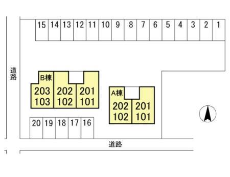 【前橋市総社町高井のアパートのその他】