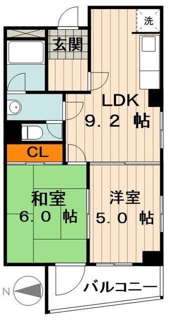 テイコー１１４６の間取り