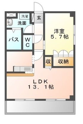 ストロベリーの間取り