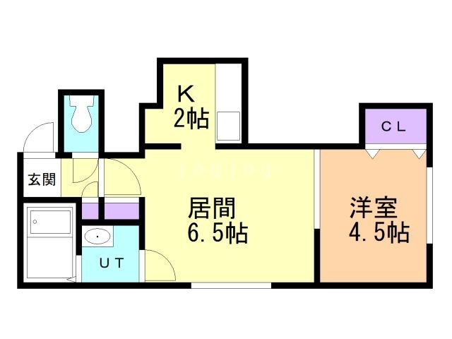 コムズ本町Iの間取り